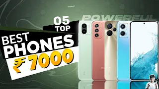 Top 5 Best Smartphone Under 7000 in August 2023 | Best Entry-Level Phone Under 7000 in INDIA 2023