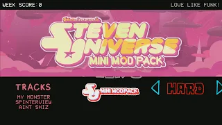 FNF Steven Universe Mini Mod Pack Showcase