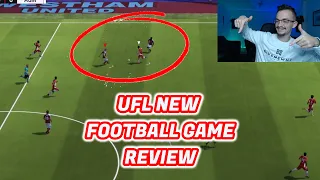 UFL NEW FOOTBALL GAME TRAILER  - GAMEPLAY REVIEW & REACTION