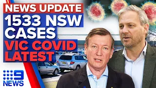 NSW COVID-19 cases surge, Victoria detects 190 infections | Coronavirus | 9 News Australia