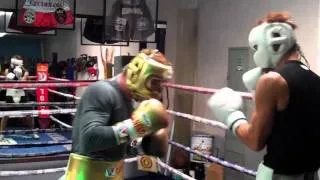 Pound 4 Pound TV Presents: Saul "Canelo" Alvarez sparring with Middleweight Nobuhiro Ishida