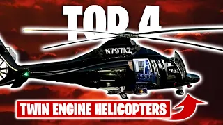 Top 4 Best Twin Engine Helicopters To Charter (Eurocopter AS365, Bell 427, AgustaWestland AW139)