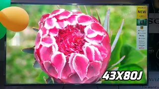 Sony 43X80J 🔥Unboxing Google 4k Android Tv