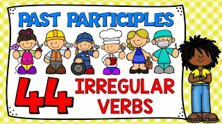 PASADO PARTICIPIO EN INGLÉS | LISTADO DE VERBOS IRREGULARES EN INGLÉS