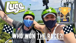 Skyline LUGE Sentosa, Singapore - We raced every track!