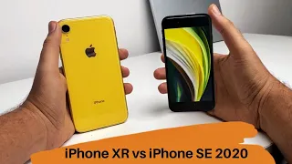 iPhone SE 2020 vs iPhone XR comparison in HINDI