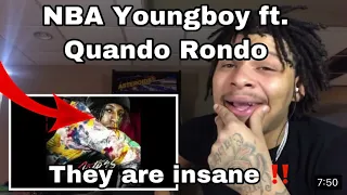 (Insane Reaction) NBA Youngboy Gangsta ft. Quando Rondo @NbaYoungBoy  @QuandoRondo