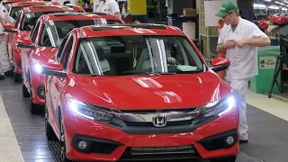 Honda News #104 2016 CIVIC STARTS PRODUCTION - HRV GETS WORLD LOVE - MORE CIVIC TYPE R NEWS