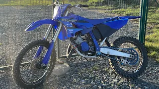 je vais chercher ma nouvelle moto à PARIS (125 YZ)