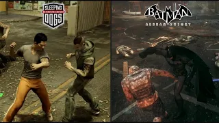 Sleeping Dogs Vs Batman Arkham Knight | Quick Combat Comparison!!