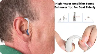 High Power Amplifier Sound Enhancer 1pc For Deaf Elderly