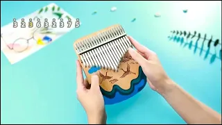 cega resin kalimba 21keys