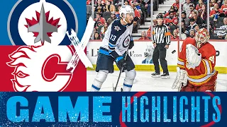 Calgary Flames vs. Winnipeg Jets - Game Highlights