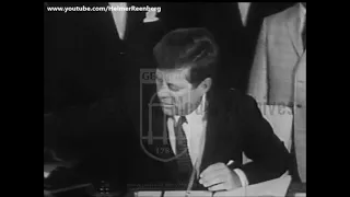 August 8, 1961 - President John F. Kennedy Signs S. 1643, Agricultural Act of 1961