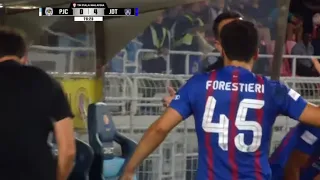 Goal 0-4 Forestieri | Pj City Fc Vs JDT  | Piala Malaysia 2022 | R16 | First Leg