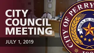 City Council Meeting - July 1, 2019