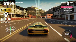 Forza Horizon Gameplay on Xbox Series X with Auto HDR