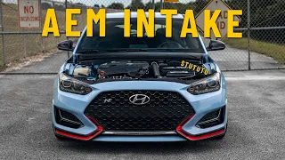 Enhancing the Drive| Installing an AEM Cold Air Intake on my Veloster N