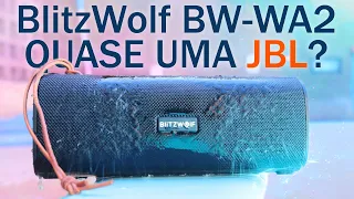 Quase uma JBL de BAIXO-CUSTO! BlitzWolf BW-WA2, realmente muito boa!