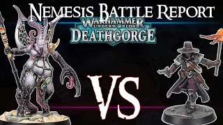 THRICEFOLD DISCORD VS HEXBANE'S HUNTERS | WARHAMMER UNDERWORLDS DEATHGORGE BATTLE REPORT