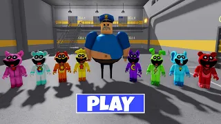 GRANDPA BARRY'S PRISON RUN VS Smiling Critters Walkthrough Full Gameplay #obby #roblox