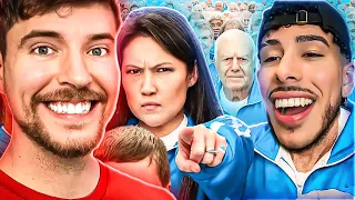 MRBEAST GIVES 100 PEOPLE A CHANCE AT WINNING $250,000