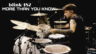 blink-182 - MORE THAN YOU KNOW (DRUM COVER) - Luca Pegorari