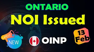 Ontario Nomination | OINP Draw - February 13, 2020