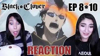 FIRST MISSION!! | Black Clover Episodes 8-10 Reaction Highlights