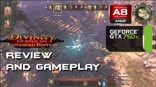 Divinity: Original Sin Enhanced Edition PC Gameplay on AMD A8 6600k with Asus GTX 750 Ti