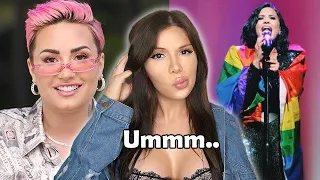 Demi Lovato: Trans or Trend Hopper?