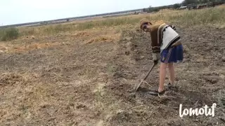 Доброе утро. Вставайте. Прикол на огороде.