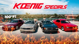 DRIVING the Ultimate Koenig Specials Mercedes fleet! 🔥