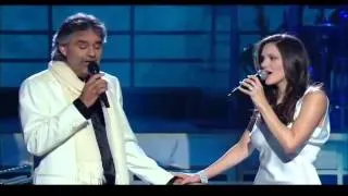 Amazing Katharine McPhee Singing Duet With Andrea Bocelli