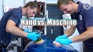 Handpolitur vs. Maschinenpolitur - lohnt sich die Maschine? I Polieren für Anfänger I AUTOLACKAFFEN