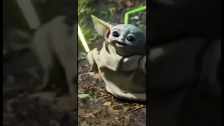 Baby Yoda #shorts #starwars #viral ( credits to Mark Cannataro films)