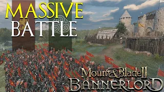 Mount & Blade 2: Bannerlord | EPIC MASSIVE BATTLE | VLANDIA vs. BATTANIA