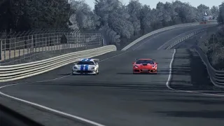 AC | Corvette C7 ZR1 vs Viper ACR at Nordschleife