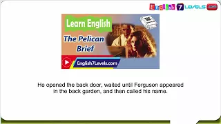 Learn English Through Story ★ Subtitles  The Pelican Brief upper intermediate