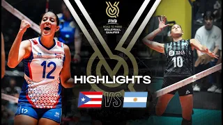 🇵🇷 PUR vs. 🇦🇷 ARG - Highlights | Women's OQT 2023