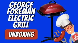GEORGE FOREMAN Indoor Outdoor Grill UNBOXING 🍔🌭