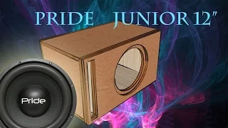 Расчет Сабвуфера Pride Junior 12"/Прайд Джуниор 12