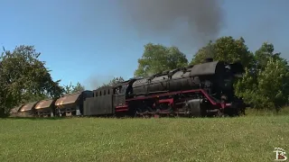 Who is making such a noise here?! - Steam locomotives make the Ries tremble / series 41, 52 and 44