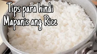 Gawin ito para Iwas Panis ang Kanin | How to Avoid Spoiled Rice