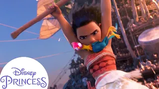 Moana Escapes the Kakamora | Disney Princess