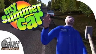 Fighting with the Police?! Resisting Arrest, Crazy Crashes - My Summer Car Gameplay Highlights Ep 14