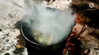 Мясо с овощами в казане / Нарханги