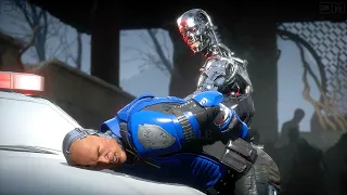 MK11 Endoskeleton Terminator Arrests RoboCop