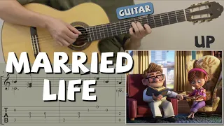 Married Life / Up (Guitar) [Notation + TAB]