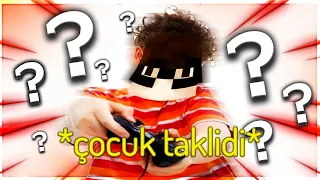 CRAFTRİSE ÇOCUK SESİ İLE TROLLEDİM - Minecraft Troll